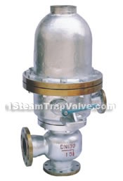 Ball-float type steam drainage control valves