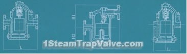 Bell-shaped float-type steam trap valve