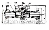 Cshr65A heat-preservation type steam trap valve constructral diagram(pic2)