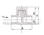 Stainless steel meter disc-type trap valve constructral diagram(pic2)