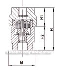 Stainless steel meter disc-type trap valve constructral diagram(pic3)